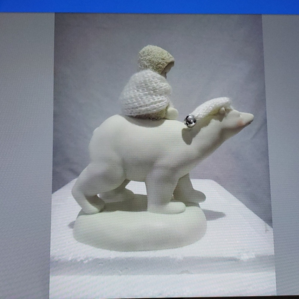 Dept. 56 Snowbabies "Chilly Commute" Figurine